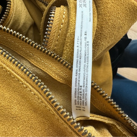 NWT Free people large suede hobo bag - Picture 3 of 7